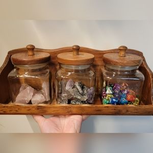3 Jars of Treasure on Old Shelf!!!✨️💝